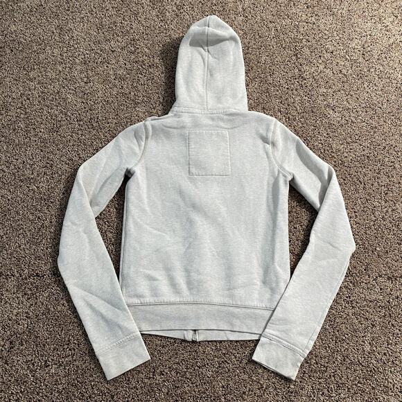 Hollister Hoodie Womens Small Full Zip Sweatshirt Warm Soft Embroidered Y2K - Picture 2 of 8